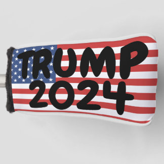 TRUMP 2024 PATRIOTIC GOLF HEAD COVER