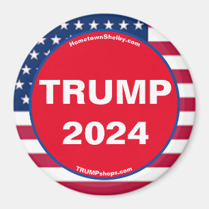 TRUMP 2024 Patriotic magnet