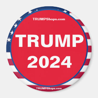 TRUMP 2024 Patriotic Magnet