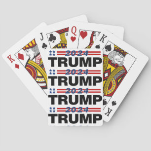 Trump 2024 playing cards