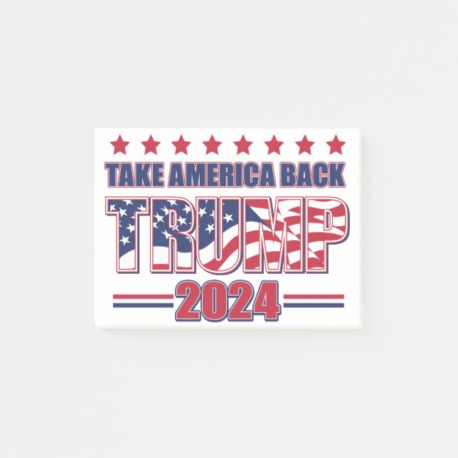 Trump 2024 post-it notes (Front)