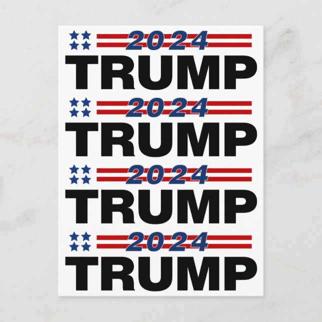 Trump 2024 postcard (Front)