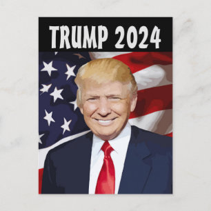 TRUMP 2024 POSTCARD POSTCARDS