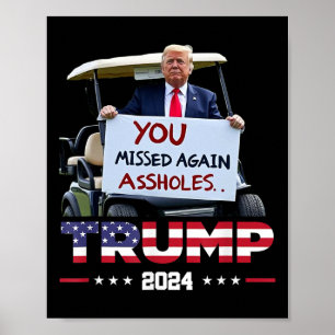 Trump 2024  poster