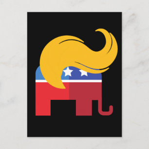 Trump 2024 Presidential Election  Postcard