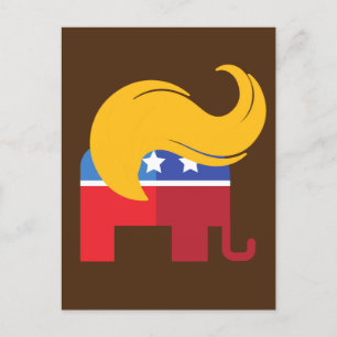 Trump 2024 Presidential Election  Postcard