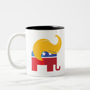 Trump 2024 Presidential Election  Two-Tone Coffee Mug
