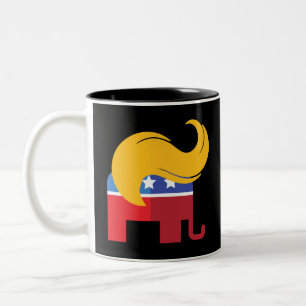 Trump 2024 Presidential Election  Two-Tone Coffee Mug