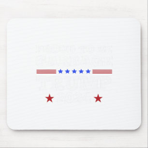 Trump 2024 Proud To Be Garbage Presidential Electi Mouse Mat