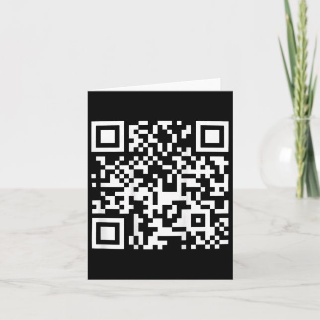 Trump 2024 Qr 4547 Tee Trump Dancing Code 1  Card (Front)