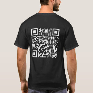 Trump 2024 QR 45/47 Funny QR Trump Dancing (back) T-Shirt
