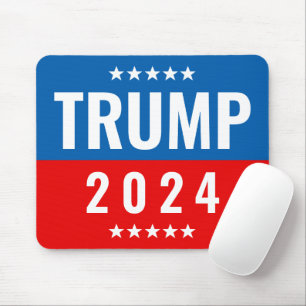 Trump 2024 Red and Blue w/Stars Mouse Mat
