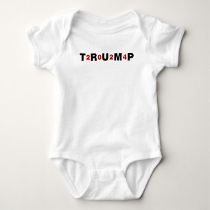 Trump 2024 Red Baby Bodysuit