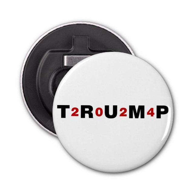 Trump 2024 Red Bottle Opener (Front)
