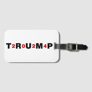 Trump 2024 Red Luggage Tag