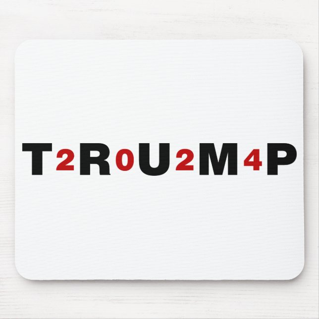 Trump 2024 Red Mouse Mat (Front)