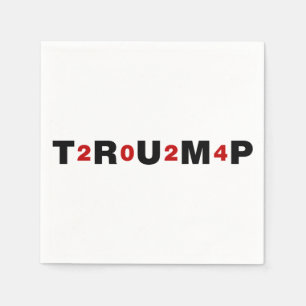 Trump 2024 Red Napkin
