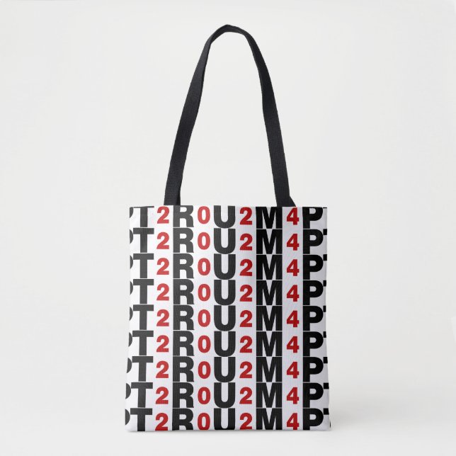 Trump 2024 Red Tote Bag (Front)
