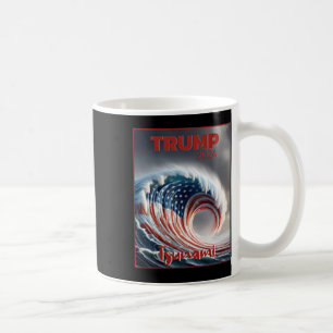 Trump 2024 Red Wave Tsunami Usa Election Voting Re Coffee Mug
