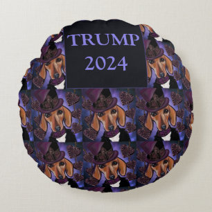 TRUMP 2024 ROUND CUSHION