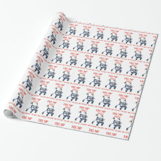 Trump 2024 Running Again? Wrapping Paper