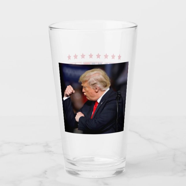 Trump 2024 Save America Glass (Front)