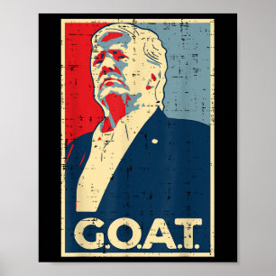 Trump 2024 Shirts Goat Trump Poster 2024 - Uni, Bl