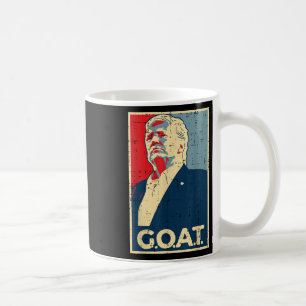 Trump 2024 Shirts Goat Trump Poster 2024 - Uni, Bl Coffee Mug