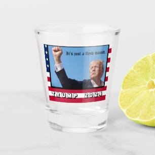 Trump 2024 shot glass