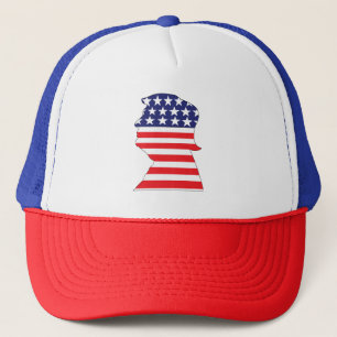 Trump 2024 Silhouette  Trucker Hat