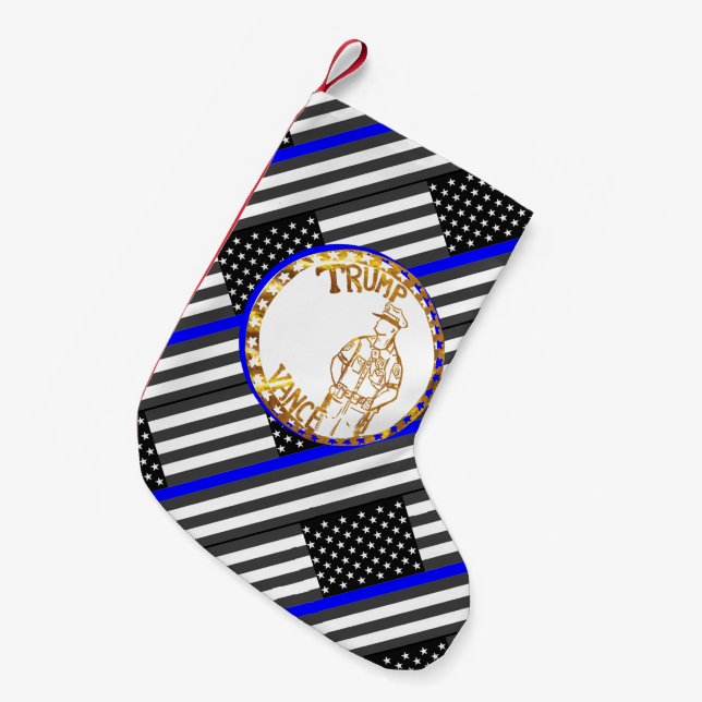 TRUMP 2024 SMALL CHRISTMAS STOCKING (Front (Hanging))