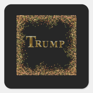 TRUMP 2024 SQUARE STICKER