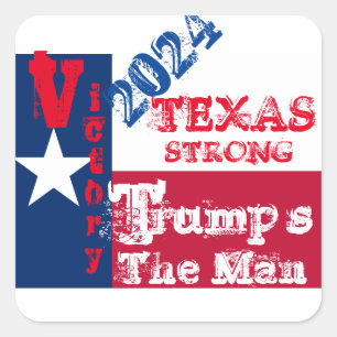 TRUMP 2024 SQUARE STICKER