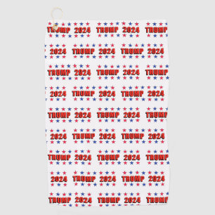 Trump 2024 Stars Golf Towel