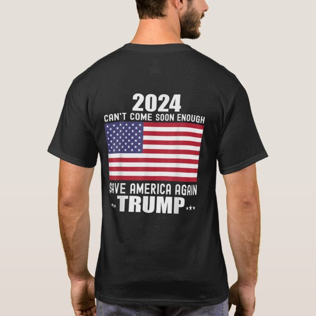 Trump 2024  T-Shirt (Back)