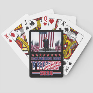 Trump 2024 Tak America Playing Cards