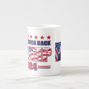 Trump 2024 Take America Back Bone China Mug