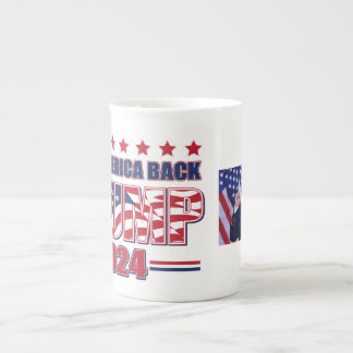 Trump 2024 Take America Back Bone China Mug