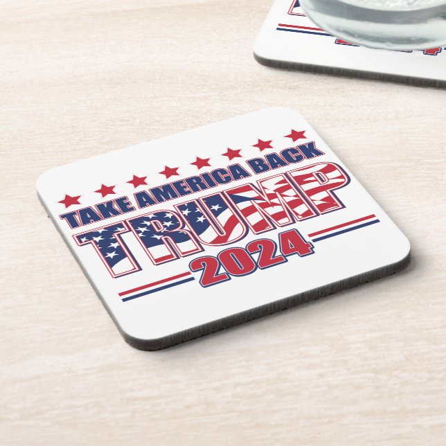 Trump 2024 Take America Back Coaster (Left Side)