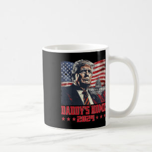 Trump 2024 Take America Back Daddy's Home Trump Pi Coffee Mug