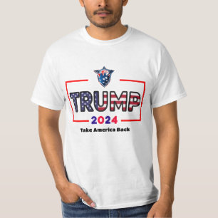 Trump 2024, Take America Back FIX America Again T-Shirt