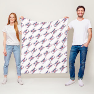 Trump 2024 Take America Back Fleece Blanket