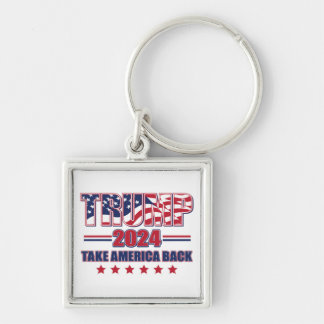 Trump 2024 Take America Back Key Ring