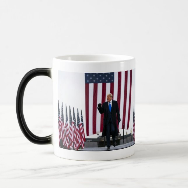 Trump 2024 Take America Back Magic Mug (Left)