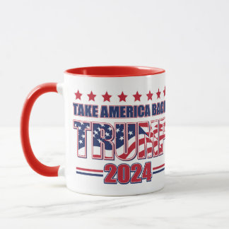 Trump 2024 Take America Back Mug