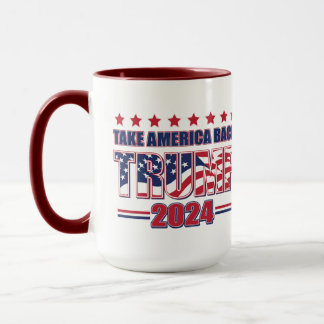 Trump 2024 Take America Back Mug