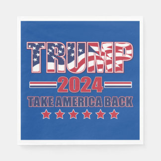 Trump 2024 Take America Back Napkin