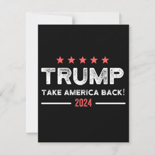 Trump 2024 Take America Back Save The Date