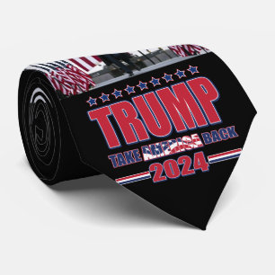 Trump 2024 Take America Back Tie