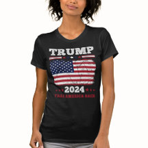 Trump 2024: Take America Back Women's T-Shirt